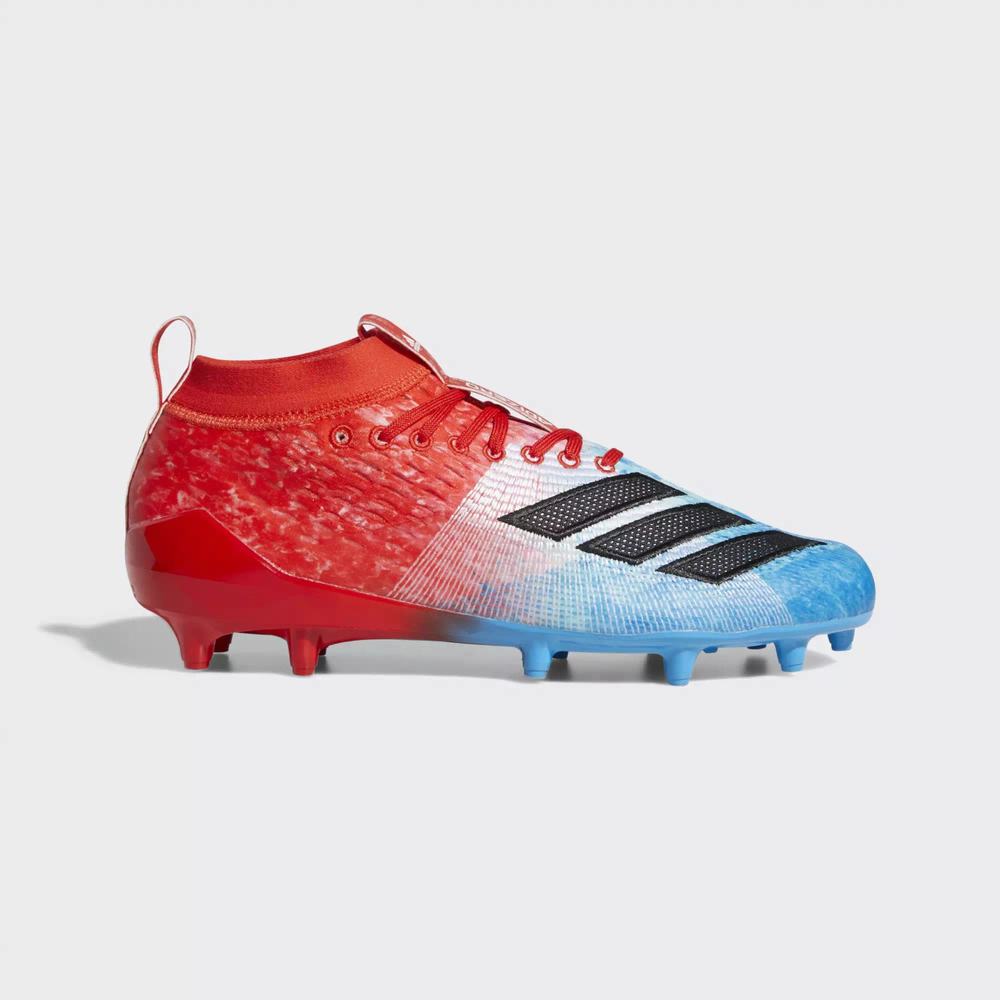Adidas Adizero 8.0 Tacos de Futbol Azules Para Hombre (MX-10390)